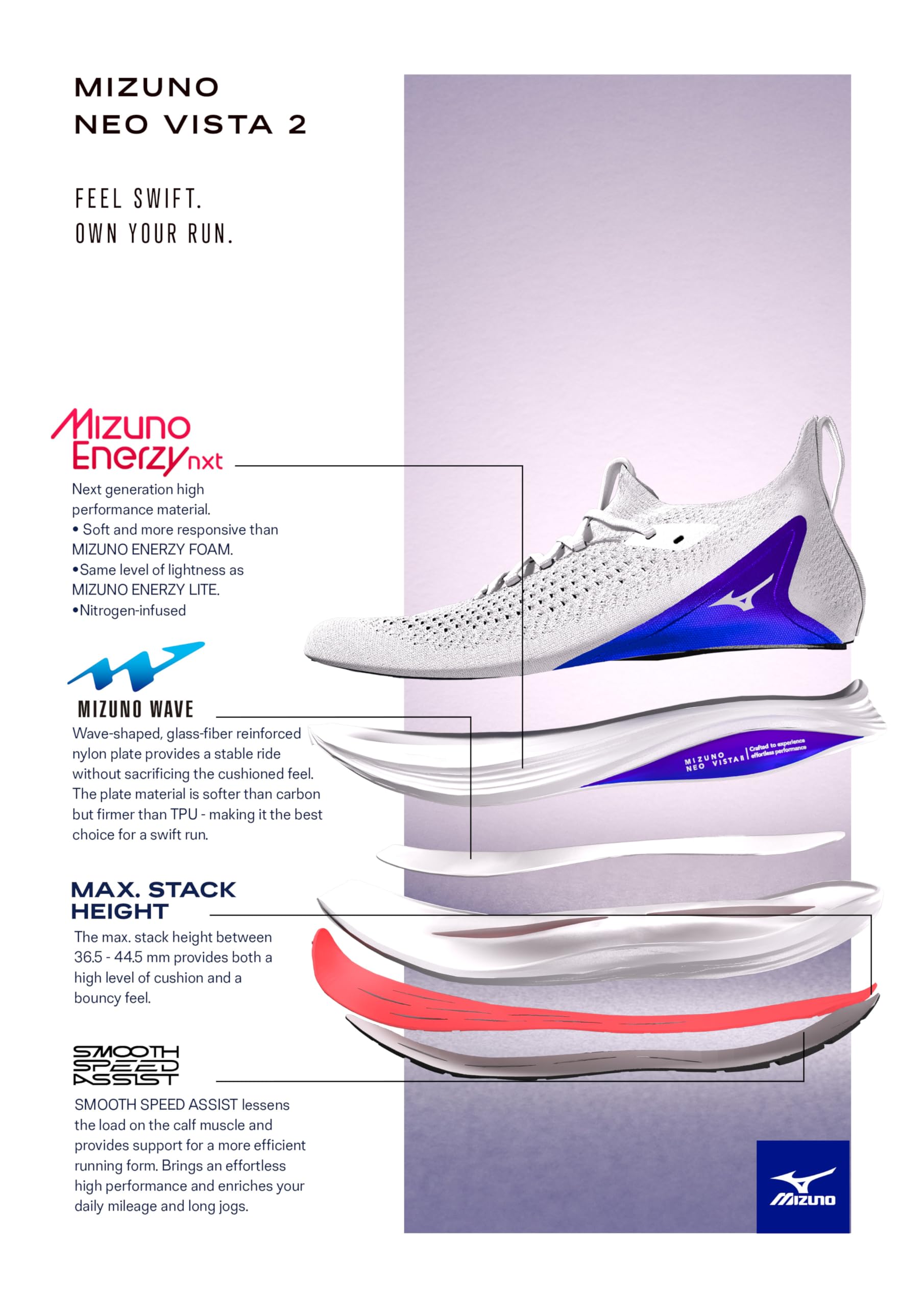 Mizuno Men's Neo Vista 2 Men's - Image 9