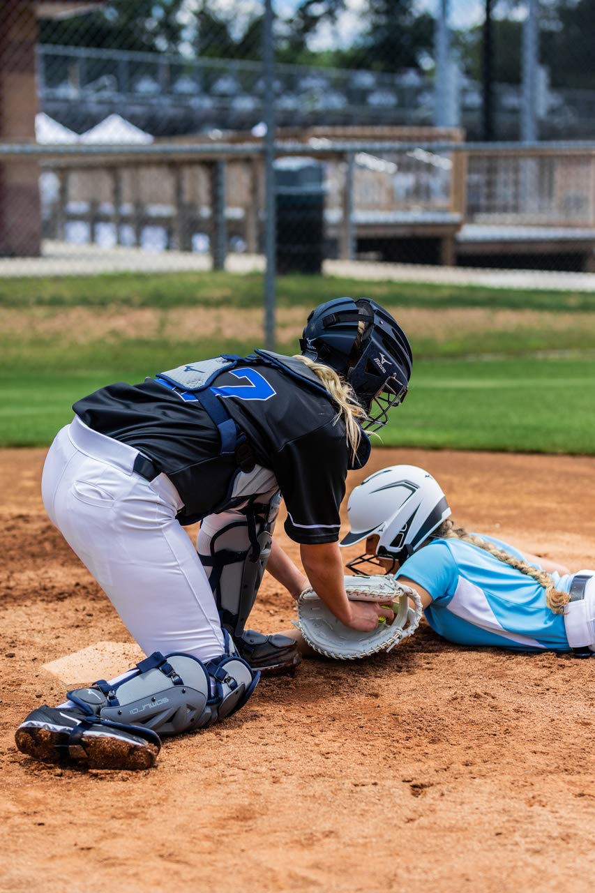 Mizuno Women's Samurai Fastpitch Softball Shin Guards - Image 7