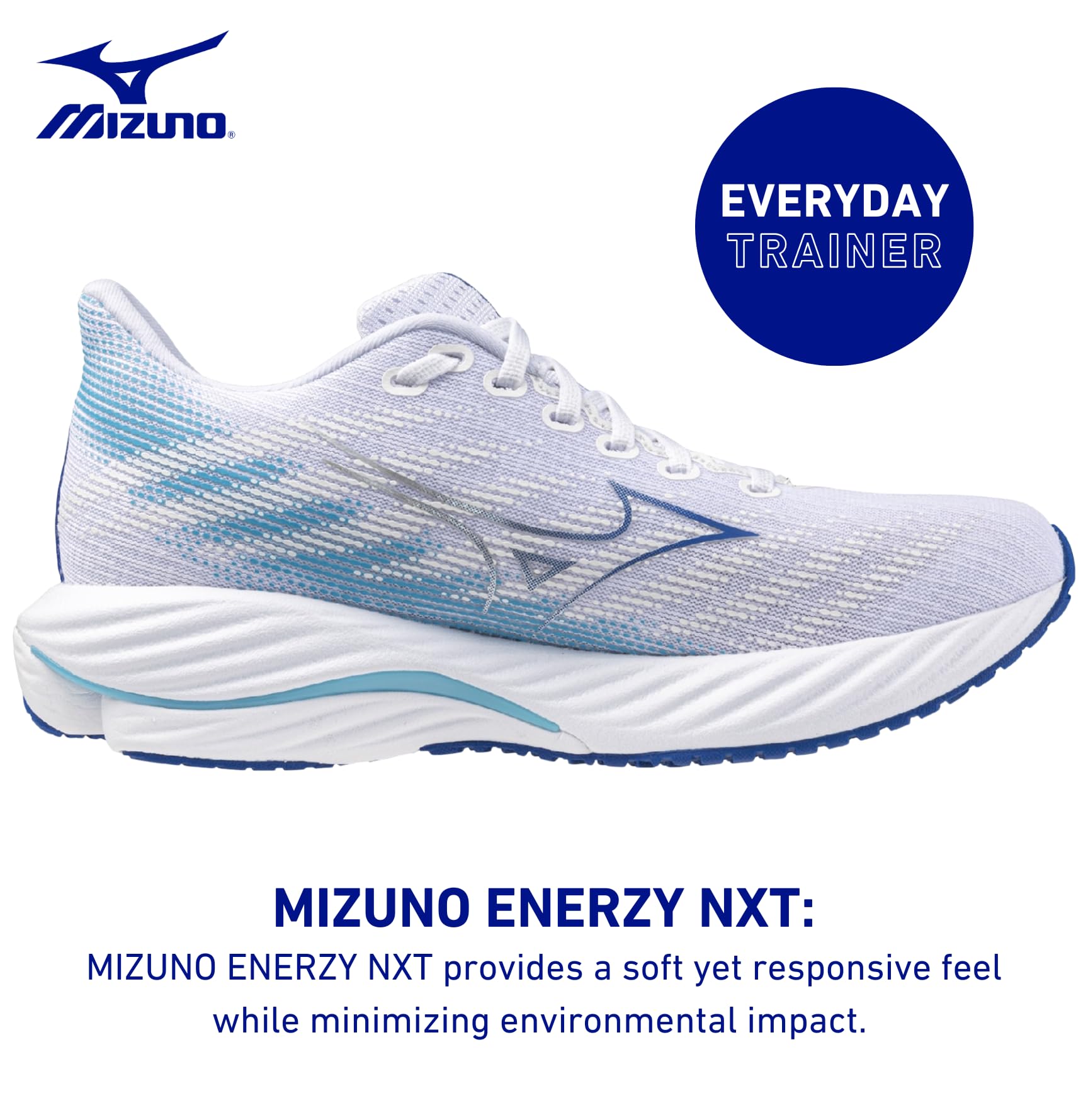 Mizuno Womens Women's Wave Rider 28 Running Shoe - Image 3