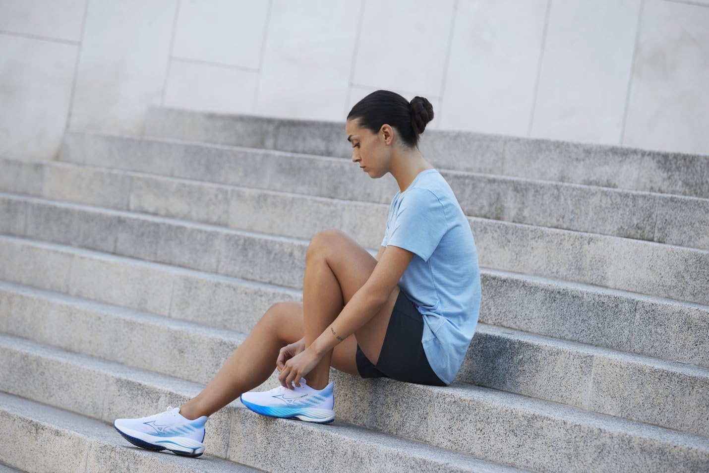 Mizuno Womens Women's Wave Rider 28 Running Shoe - Image 7